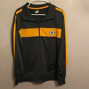 NFL Team Apparel Jacket with Yellow Trim